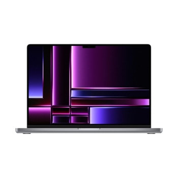 Лаптоп Apple MacBook Pro 16 (MNW83ZE/A)(сив), дванадесет ядрен Apple M2 Pro 3.48 GHz, 16.2" (41.15 cm) Liquid Retina XDR 120hz Display, 19-core GPU, (HDMI), 16GB RAM, 512GB SSD, 3x Thunderbolt 4, MacOS | JAR Computers Apple MacBook Pro 16 GREY/M2 PRO 12C/19C GPU/16GB/