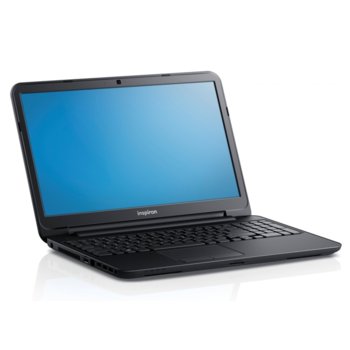 Лаптоп 15.6" (39.62 cm) DELL Inspiron 3521 (5397063475735), двуядрен Celeron® 1017U 1.6 GHz, HD LED Display (HDMI), 2GB, 320GB, 2x USB3.0, Linux, 2.3kg, 2г. гаранция | JAR Computers 15.6 DELL Inspiron 3521 5397063475735 1017U