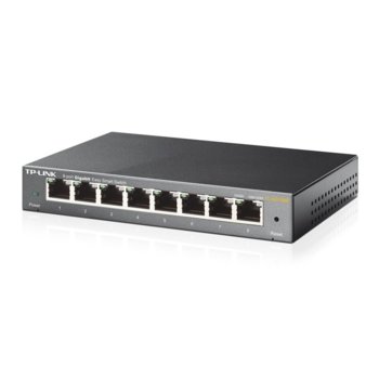 Суич TP-Link TL-SG108E, 8 ports 1000Mbps | JAR Computers TP-Link TL-SG108E