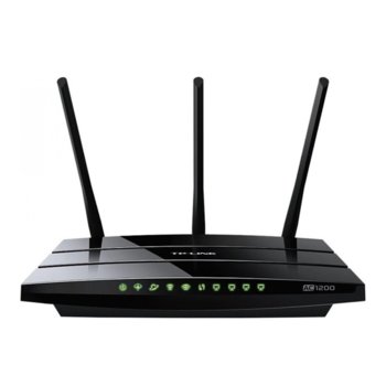 Рутер TP-Link Archer VR400, 1200Mbps, 2.4GHz (300Mbps), 5GHz (867Mbps), Wireless AC, 3x LAN 10/100/1000Mbps, 1x WAN 10/100/1000Mbps, 1x RJ11, 1x USB 2.0, 3 външни антени | JAR Computers TP-Link Archer VR400