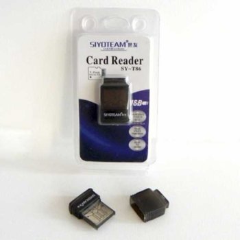 Card Reader MicroSD ултра-компактен USB 2.0