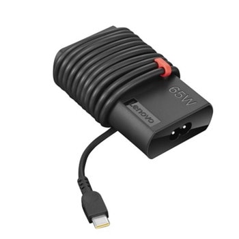 Захранване (оригинално) за лаптопи Lenovo ThinkPad Slim 65W AC Adapter (USB-C) - EU, 65W | JAR Computers Lenovo ThinkPad Slim 65W AC Adapter (USB-C) - EU