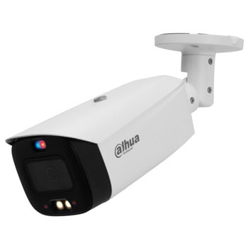 IP камера Dahua IPC-HFW3549T1-AS-PV-0280B-S5, насочена "bullet" камера, 5Mpix(2960x1668@20FPS), 2.8mm обектив, H.265/H.264/H.264H/H.264b/MJPEG, външна IP67, PoE, Micro SD карта до 512GB, вграден микрофон и високоговорител | JAR Computers Dahua IPC-HFW3549T1-AS-PV-0280B-S5