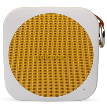 Тонколона Polaroid P1 Music Player, 10W RMS, Bluetooth, USB-C, 3.5mm жак, IPX5 водоустойчива, жълта | JAR Computers Polaroid P1 Music Player - Yellow & White 009080