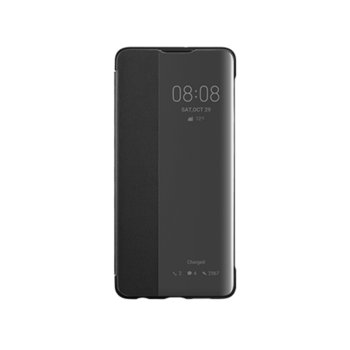 Калъф за Huawei P30, Elle, смарт калъф, изкуствена кожа, черен | JAR Computers Elle smart cover for Huawei P30 black