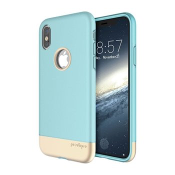 Prodigee Fit Pro iPhone XS IPHX-FITP-AQA-GLD