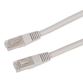 Пач кабел VCom, S/FTP, Cat 6, екраниран, 5m, сив | JAR Computers VCom S/FTP Cat 6 5m NP632-5m