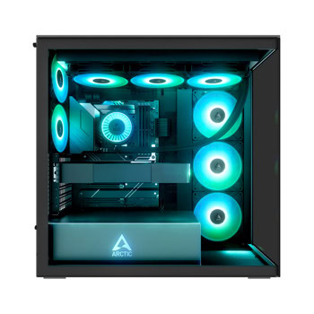 Arctic Xtender Mirror - Black Mid-Tower