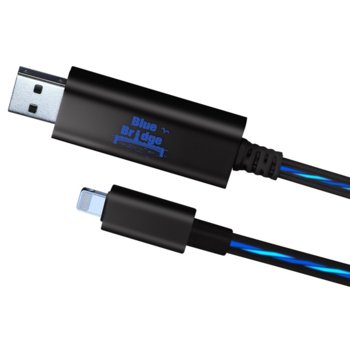 Blue Bridge USB A(м) към Lighting(м) 1м