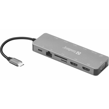 Sandberg USB-C 13-in-1 Travel Dock 136-45