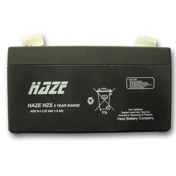 Акумулаторна батерия Haze (HZS6-1.3), 6V, 1.3Ah, AGM | JAR Computers Haze (HZS6-1.3) 6V/1.3Ah AGM