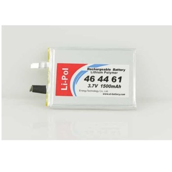 Литиева батерия LP464461, 3.7V, 1500mAh, Li-polymer, 1бр. image