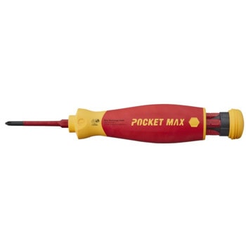 Отвертка Wiha PocketMax slimBit 45296, с включен държач за битове, 5 части | JAR Computers Wiha PocketMax slimBit 5pcs Wiha-45296