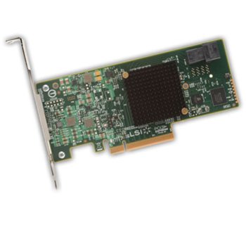RAID Контролер PCI-E 3.0 x8, SLI MegaRAID SAS 9341-4i Sgl, SAS/SATA3, (RAID 0,1,5,10 and 50) | JAR Computers LSI MegaRAID SAS 9341-4i Sgl