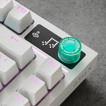 Logitech G316 X 75 WHITE US INT TACTILE
