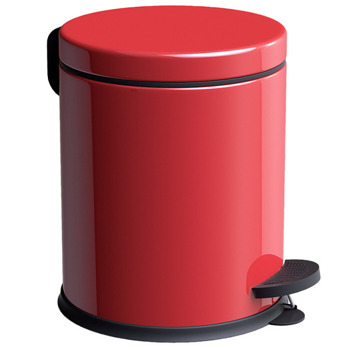 Кошче за отпадъци Vinoks 410400B, 5L, неръждаема стомана, червено image