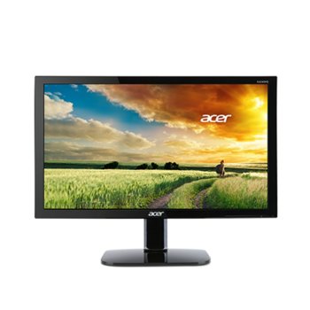 Монитор Acer KA220HQDbid (UM.WX0EE.D01), 21.5" (54.61 cm) IPS панел, Full HD, 4ms, 100 000 000:1, 250cd/m2, HDMI, DVI, D-Sub | JAR Computers Acer KA220HQDbid, 21,5 inch