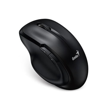 Мишка Genius Ergo 8200S Silent, безжина, оптична 1200 dpi, черна | JAR Computers Мишка Genius Ergo 8200S Silent черна