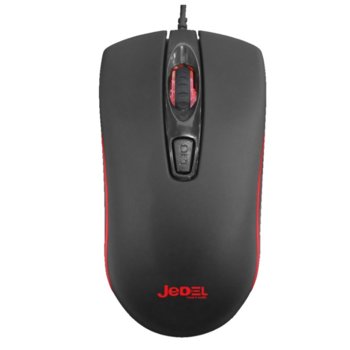Мишка Jedel M80, гейминг, оптична (800 dpi), USB, черна, подсветка | JAR Computers Jedel M80 5632323