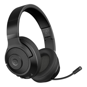 Слушалки Lorgar Noah 500, безжични/жични, Bluetooth, Jack 3.5mm, шумопотискащ микрофон, 40mm говорители, гейминг, черни | JAR Computers Слушалки Lorgar Noah 500 LRG-GHS500