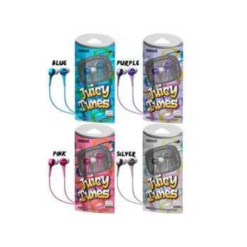 MAXELL color JUICY TUNES тапи (four colors)