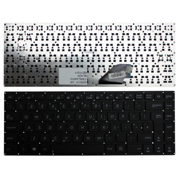Клавиатура за лаптоп Asus, съвместима със серия T300LA 4010, черна, без рамка, голям Enter | JAR Computers KBD for Asus T300LA 4010