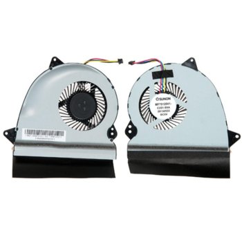 Вентилатор за лаптоп, съвместим с Asus GL552JX ZX50J | JAR Computers CPU Fan Asus GL552JX ZX50J