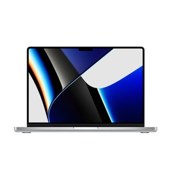 Лаптоп Apple MacBook Pro (Z15J00027)(сребрист), осемядрен Apple M1 Pro 3.2 GHz, 14.2" (36.068 cm) Liquid Retina XDR 120Hz Display, (HDMI), 16GB DDR4, 512GB SSD, 3x Thunderbolt 4, macOS | JAR Computers Apple MacBook Pro 14.2 Silver/M1 Pro/8C