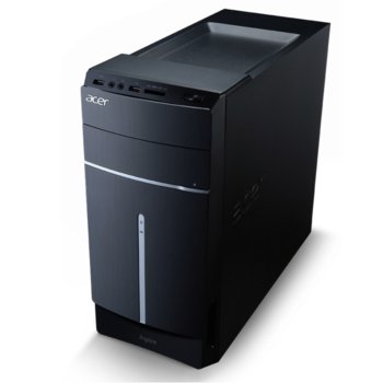 Настолен компютър Acer Aspire TC-605 (DT.STKEX.132), дву-ядрен Intel Core i3-4150 3.5 GHz, AMD Radeon R5-235 2GB (HDMI), 4GB DDR3 RAM, 2TB HDD, Linux, 2г. гаранция | JAR Computers Acer Aspire TC-605 DT.STKEX.132