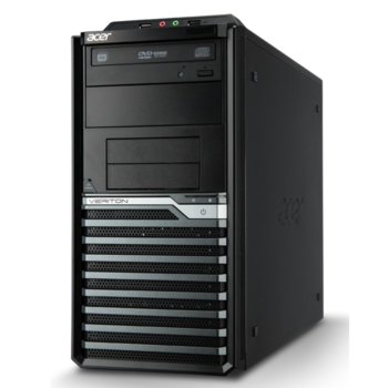 Настолен компютър Acer Veriton M6630G (DT.VJDEX.084), четири-ядрен Intel Core i5-4590 3.3/3.7GHz, ATI Radeon HD 8570 2GB (DP), 4GB DDR3 RAM, 1TB HDD, клавиатура & мишка, Free DOS, 3г. | JAR Computers Acer Veriton M6630G DT.VJDEX.084