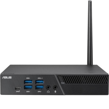 Настолен компютър Asus Mini PC (PB50-BR072MD), четириядрен Zen 2 AMD Ryzen 5 3550H 2.1/3.7GHz, 8GB DDR4 SO-DIMM, 128GB SSD, USB-C 3.1 Gen 2, Free DOS | JAR Computers ASUS Mini PC PB50-BR072MD