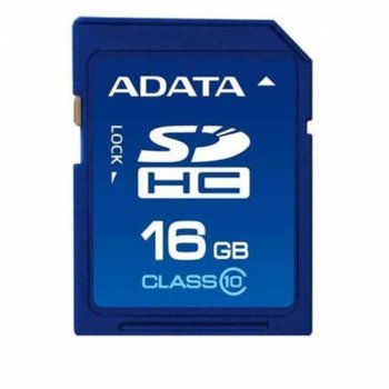 16GB SDHC, A-Data, Class10