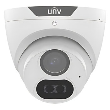 HDCVI камера UniVIEW UAC-T125-AF40LM, куполна камера, 5Mpix(2880x1620@25fps), 4mm обектив, IR осветеност (до 40м), външна IP67, вграден микрофон | JAR Computers UniVIEW UAC-T125-AF40LM
