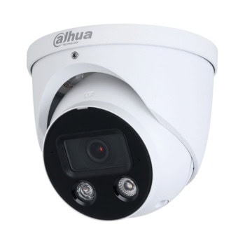 IP камера Dahua IPC-HDW3849H-AS-PV-0280B-S4, куполна, 8Mpix(3840x2160@30FPS), 2.8mm обектив, H.265+/H.265/H.264+/H.264H/H.264B/H.264/MJPEG, IR осветеност (до 30 метра), външна IP67, PoE, microSD слот до 256GB, микрофон | JAR Computers Dahua IPC-HDW3849H-AS-PV-0280B-S4