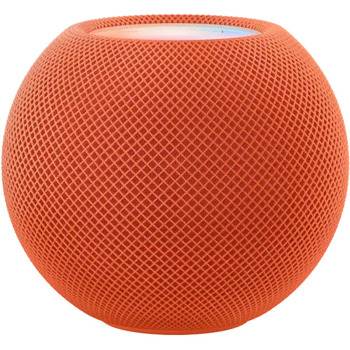 Безжична колонка Apple HomePod mini Orange (MJ2D3D/A), микрофон, Siri, контрол чрез гласови команди, Wi-Fi/Bluetooth, оранжева image