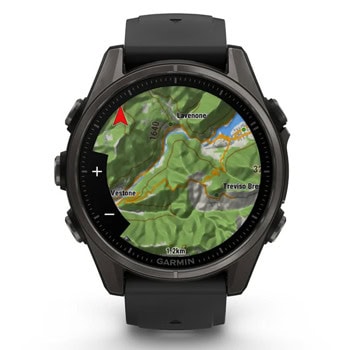 Garmin fenix 8 43mm Sapphire/Carbon DLC 010-02903