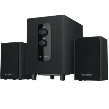 Тонколони Logitech Multimedia Speakers Z443, 2.1, 55W (25W + 2x15W), 3.5mm jack, черни | JAR Computers Logitech Multimedia Speakers Z443 980-000991
