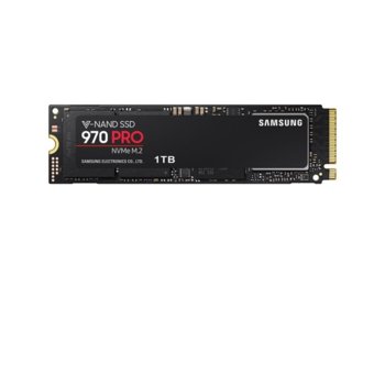 Памет SSD 1TB Samsung 970 PRO, PCIe Gen 3.0 x4, NVMe 1.3, M.2 (2280), скорост на четене 3500MB/s, скорост на запис 2700MB/s | JAR Computers Samsung SSD 970 PRO M2 PCIe 1TB MZ-V7P1T0BW
