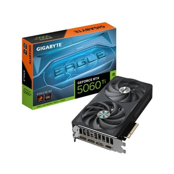 Видео карта Nvidia GF RTX 5060 Ti, 16GB, Gigabyte Eagle, OC, PCI-E 5.0, GDDR7, 128-bit, DisplayPort, HDMI | JAR Computers Gigabyte GV-N506TEAGLE OC-16GD