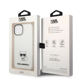Choupette Logo за iPhone 14 прозрачен