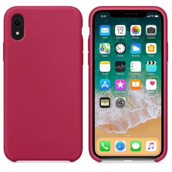 Силиконов гръб Apple iPhone XR розов Soft touch