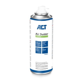 Спрей с въздух ACT Air duster, 400ml, за клавиатури, LCD, TV монитори | JAR Computers ACT Air duster 400ml AC9501