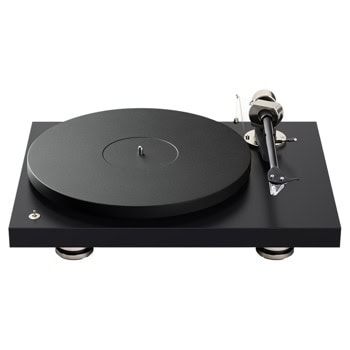 Грамофон Pro-Ject Audio Systems Debut PRO B, Pick it PRO Balanced доза, 33/45 об/мин, ремъчно задвижване, черен | JAR Computers Грамофон Pro-Ject Audio Systems Debut PRO B черен