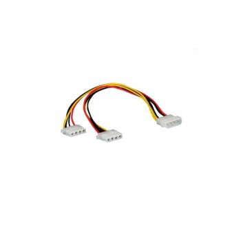 Кабел PSU разклонителен 4pin Molex към 2x 4pin Molex, 5.25 / 2x5.25 | JAR Computers MOLEX 5.25 2x 5.25