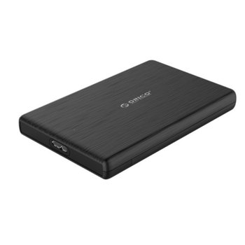 Кутия 2.5"(6.35 cm) Orico 2189U3-PRO-BK за 2.5" (6.35 cm) HDD/SSD, USB 3.0, черна | JAR Computers Orico 2189U3-PRO-BK
