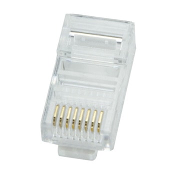Конектори LogiLink MP0002, RJ-45, UTP, Cat.5e, 1 бр. | JAR Computers Logilink MP0002