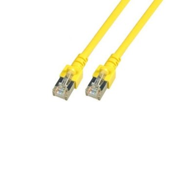 Пач кабел EFB-Elektronik, SFTP, Cat.5e, 0.5m, жълт | JAR Computers EFB-Elektronik SFTP Cat.5e 0.5m K5457DG.0,5
