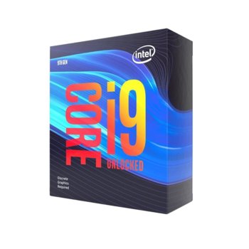 Процесор Intel Core i9-9900KF, осемядрен (3.60/5.00 GHz, 16MB Cache, LGA1151) Box, без охлаждане | JAR Computers Intel Core i9-9900KF Box BX80684I99900KFSRFAA