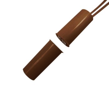 Магнитен датчик (мук) цилиндричен за вграждане, ABS материал, кафяв | JAR Computers Мук цилиндричен 5C-33H/B