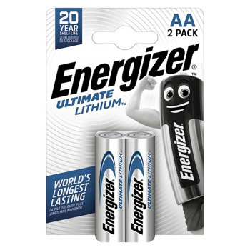 Energizer Ultimate Lithium AA 1.5V 2 бр.